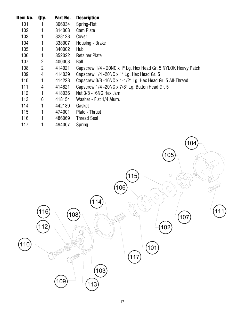 Ramsey Winch DC-200 RAM-LOK User Manual | Page 17 / 81