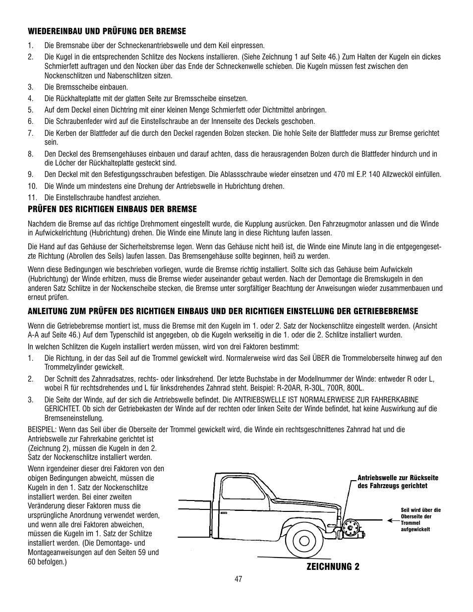 Ramsey Winch DC-200 RAM-LOK User Manual | Page 47 / 81