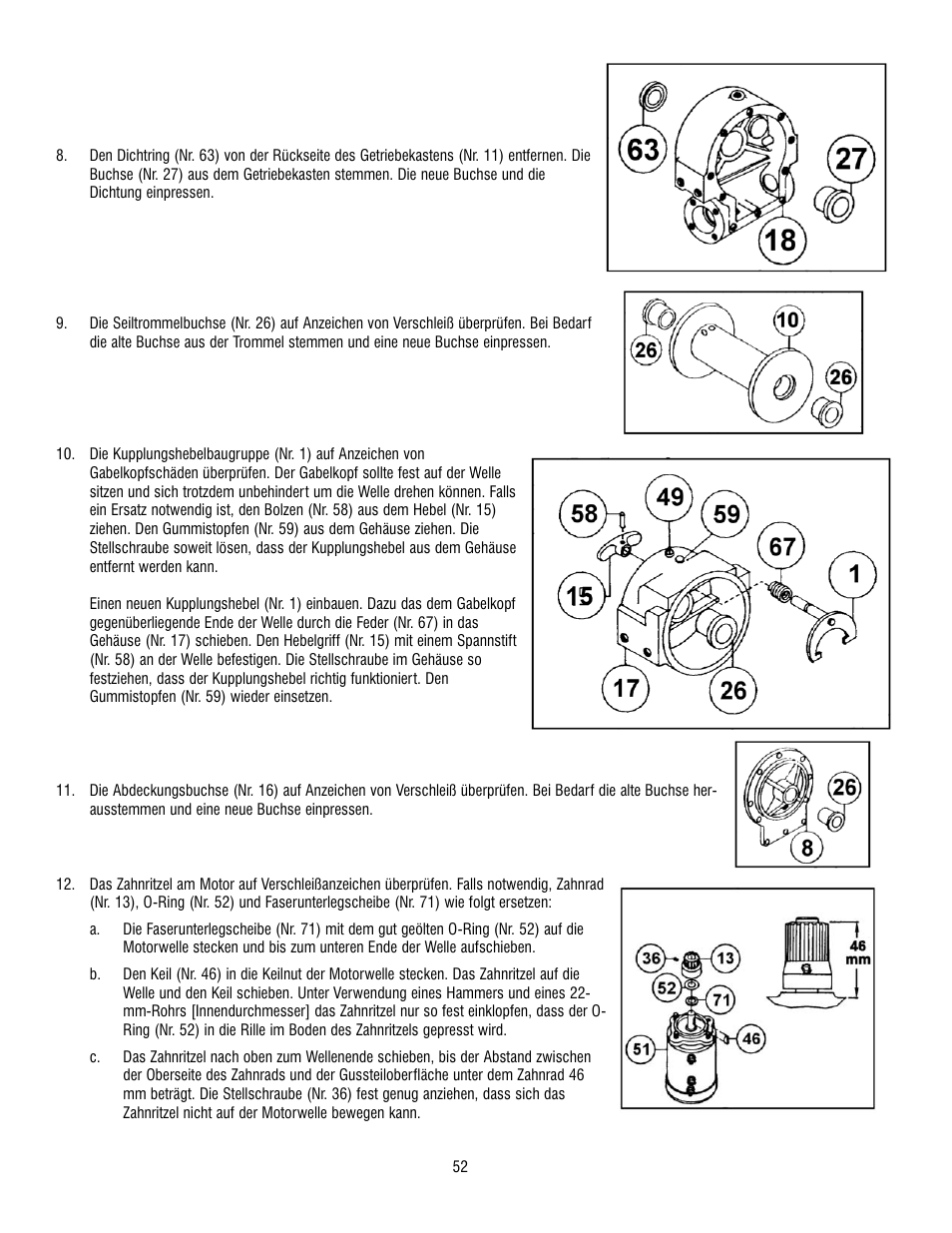 Ramsey Winch DC-200 RAM-LOK User Manual | Page 52 / 81