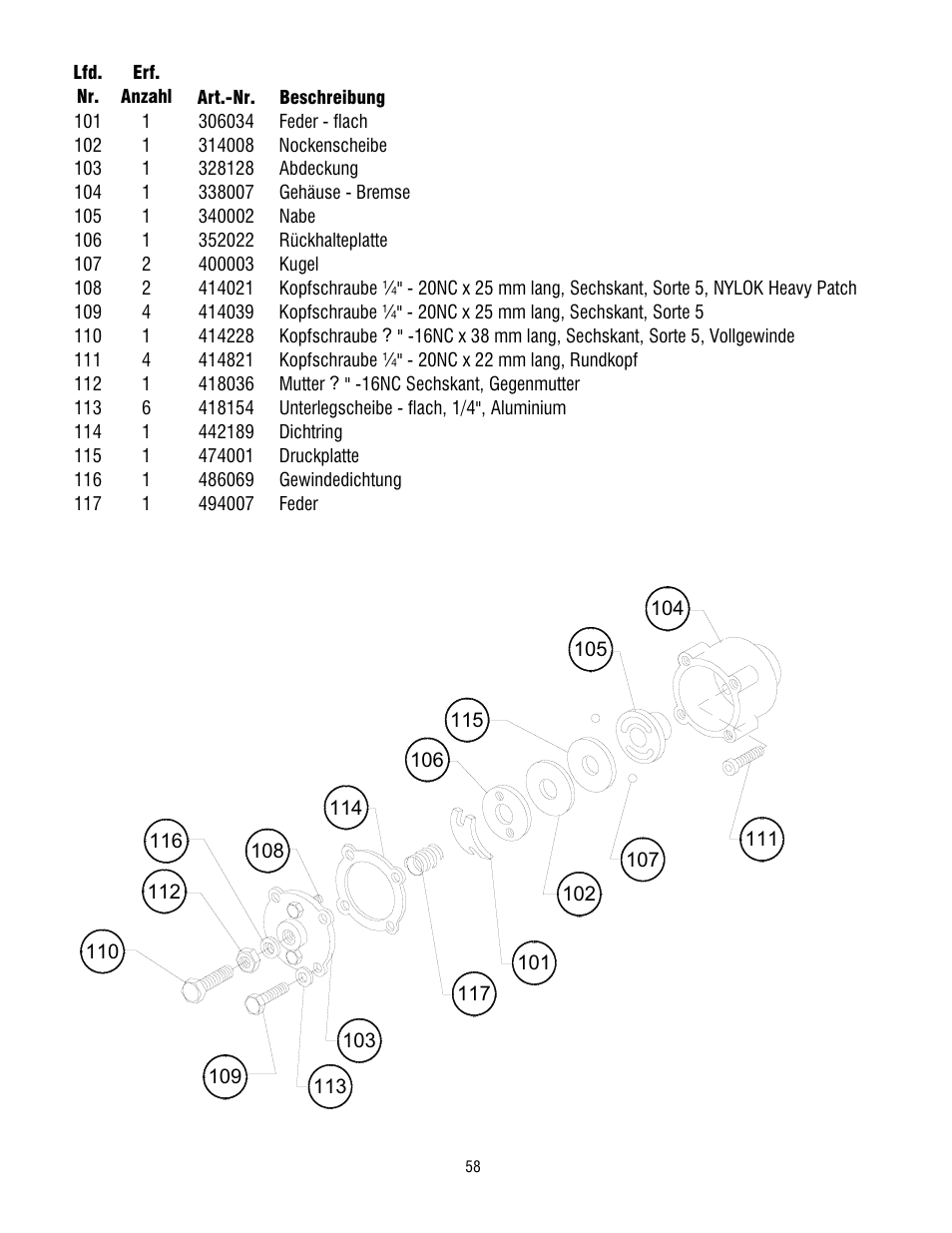 Ramsey Winch DC-200 RAM-LOK User Manual | Page 58 / 81