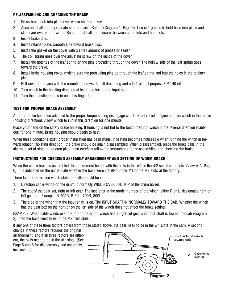 Ramsey Winch DC-200 RAM-LOK User Manual | Page 7 / 81