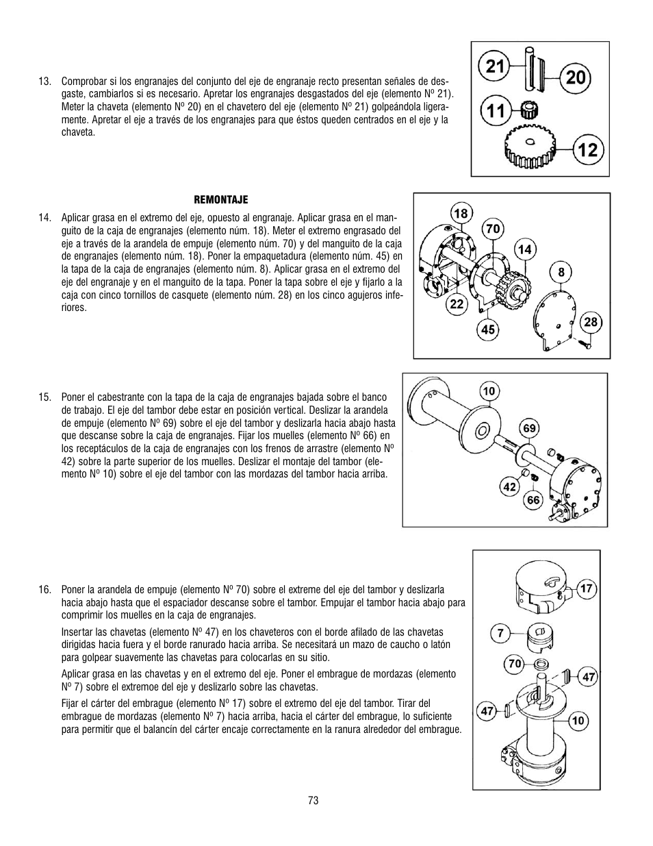 Ramsey Winch DC-200 RAM-LOK User Manual | Page 73 / 81