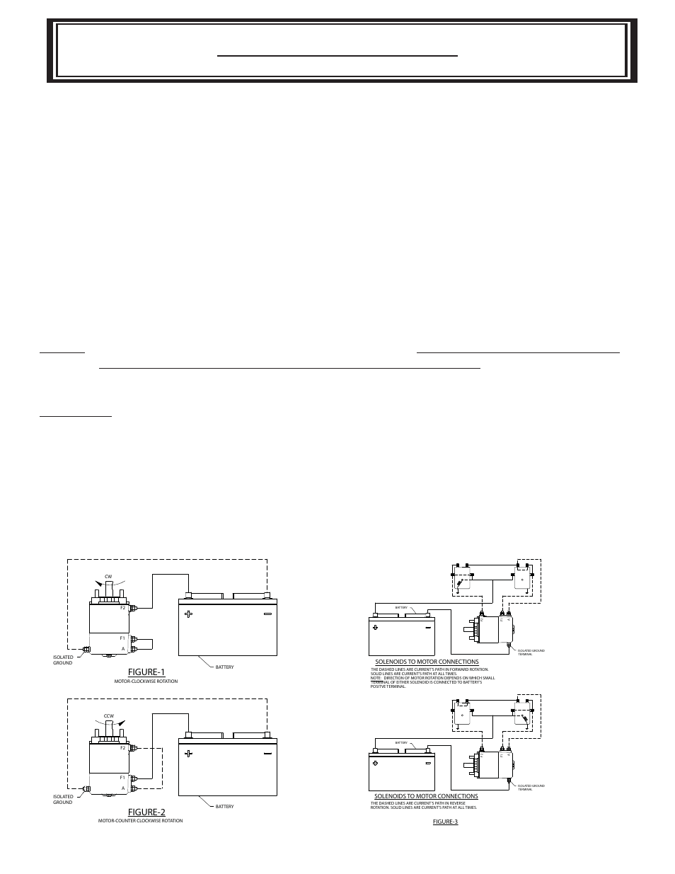 Test procedure for motor | Ramsey Winch DC-200 SERIES LEVER User Manual | Page 25 / 26