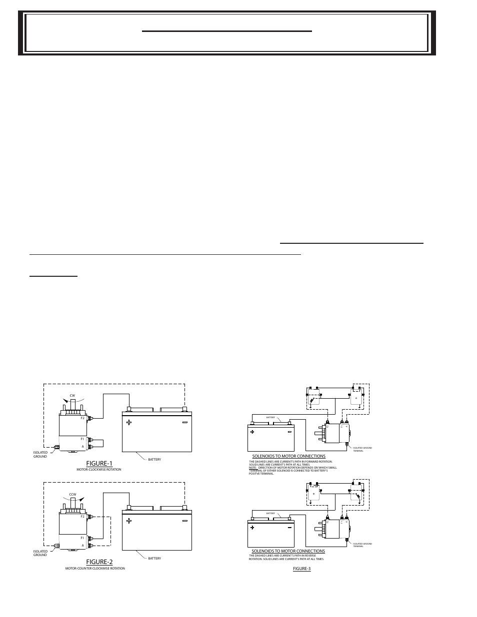 Test procedure for motor, Figure-1 figure-2 | Ramsey Winch DC-7/DC-7B User Manual | Page 22 / 24