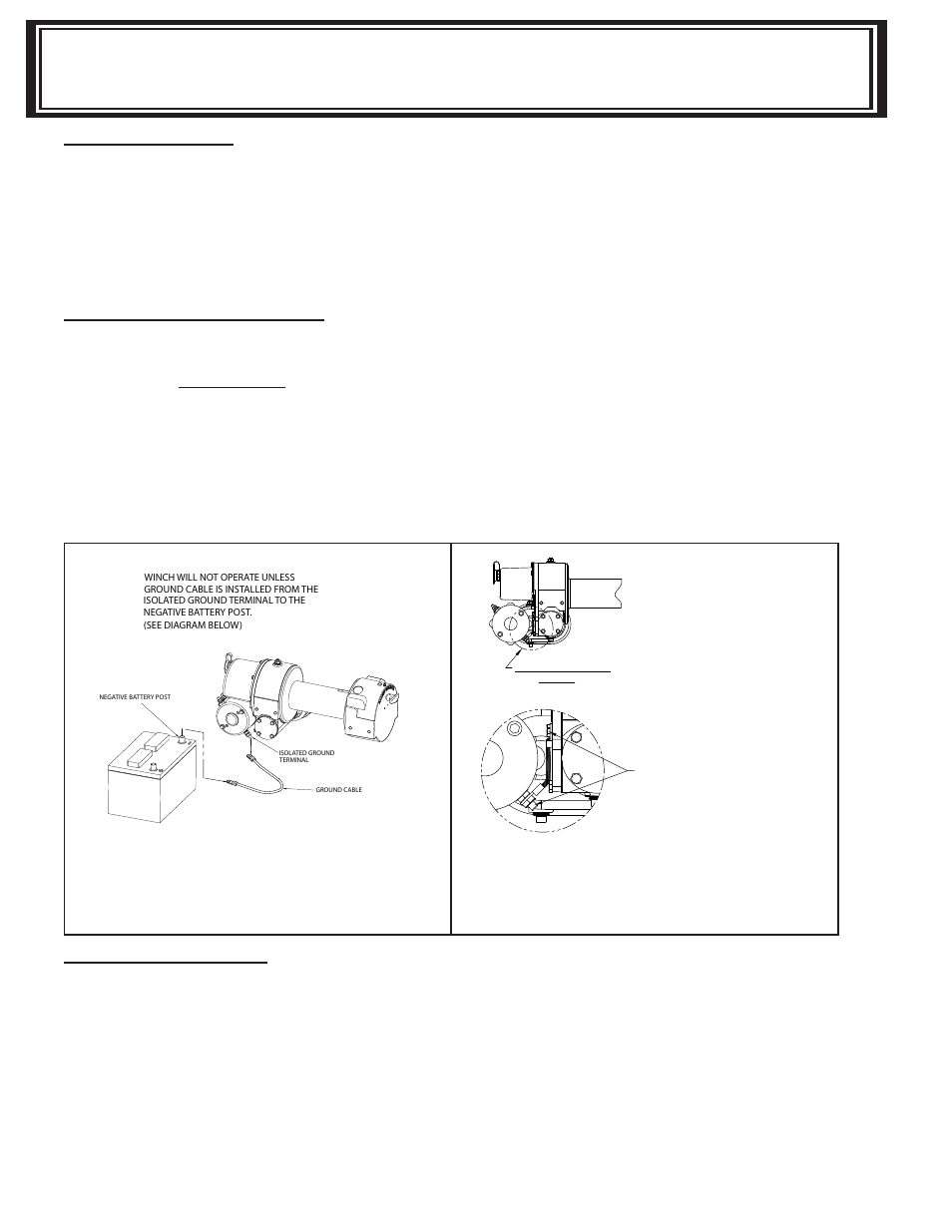 Winch mounting | Ramsey Winch DC-7/DC-7B User Manual | Page 6 / 24