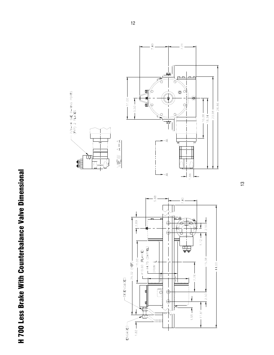 Ramsey Winch H 700 DOW-LOK W/ COUNTERBALANCE VALVE, LESS BRAKE User Manual | Page 15 / 20