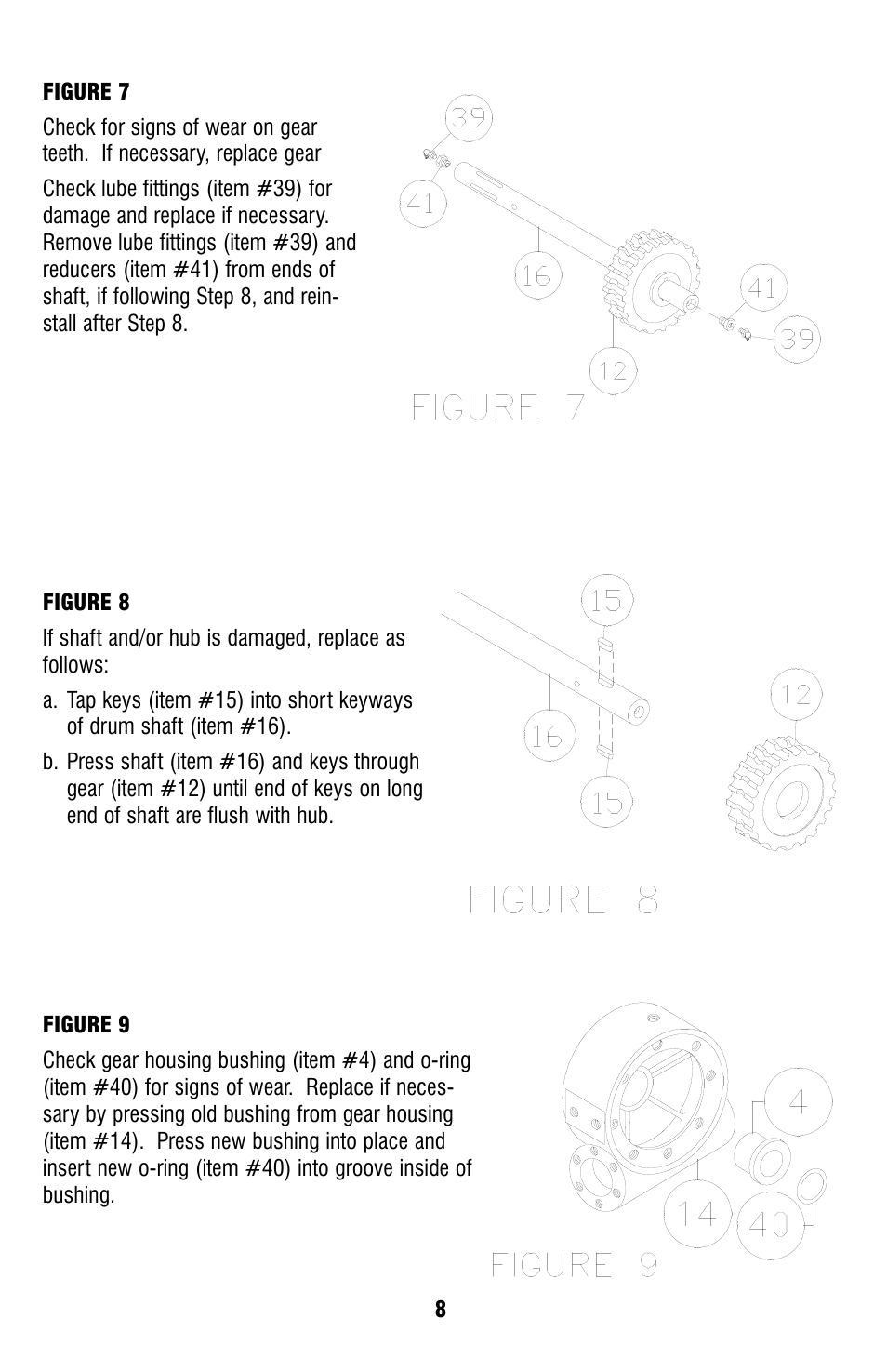 Ramsey Winch H-800 DOW-LOK User Manual | Page 10 / 20