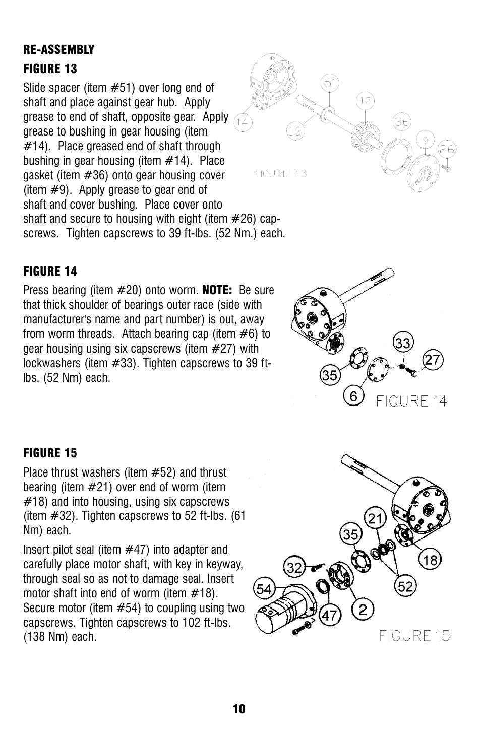 Ramsey Winch H-800 DOW-LOK User Manual | Page 12 / 20