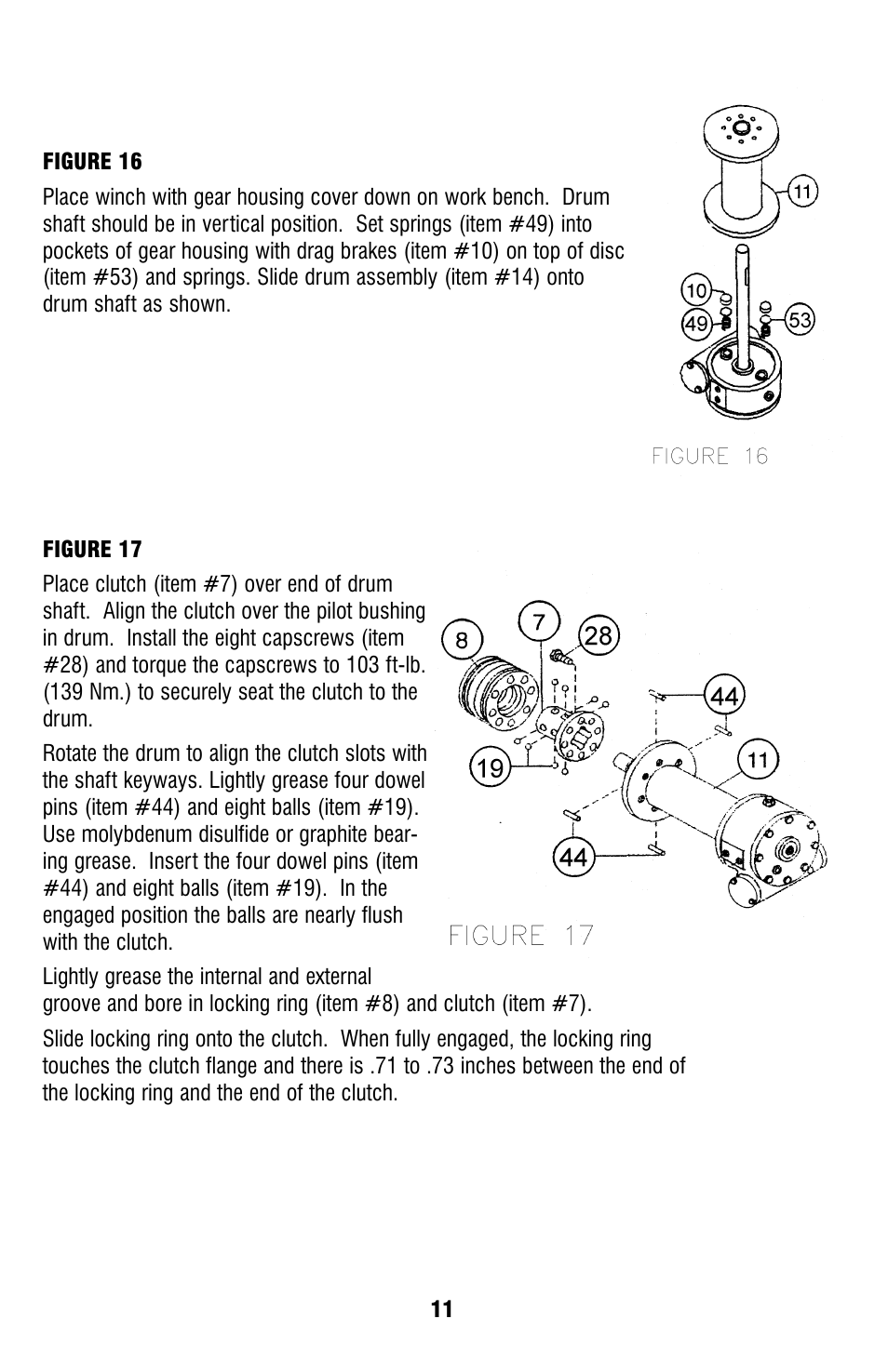 Ramsey Winch H-800 DOW-LOK User Manual | Page 13 / 20