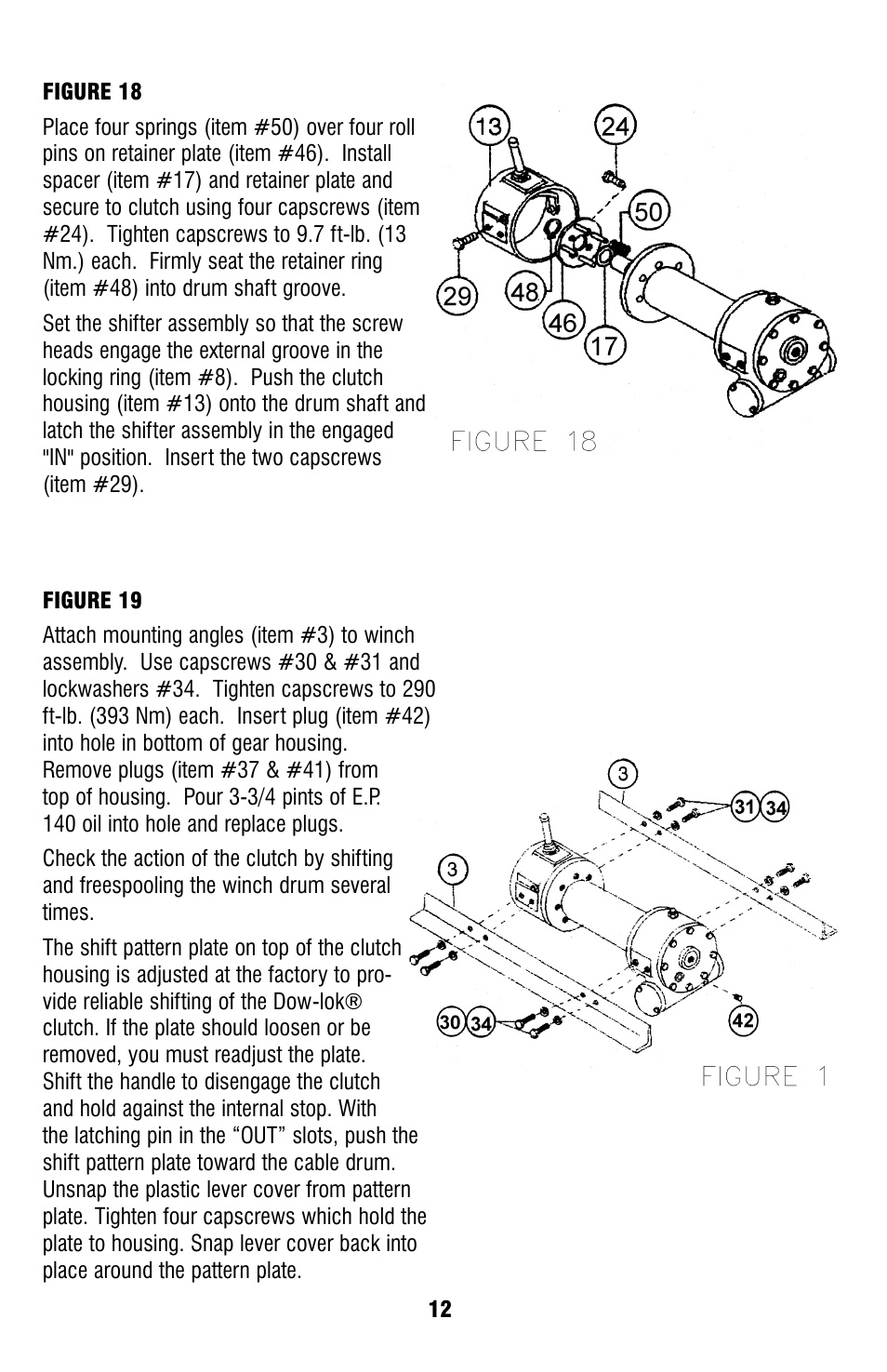 Ramsey Winch H-800 DOW-LOK User Manual | Page 14 / 20