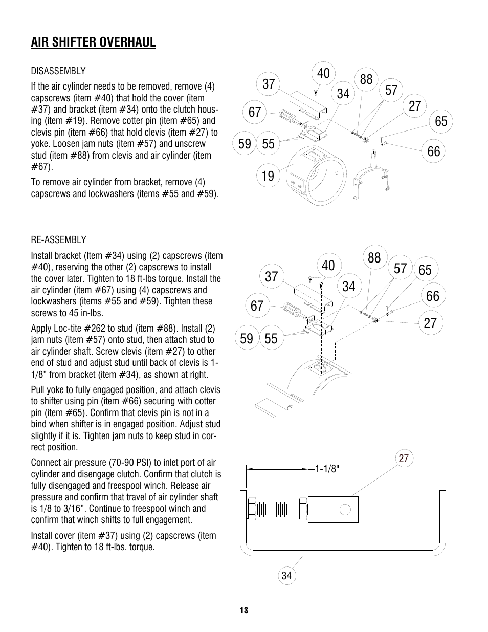 Ramsey Winch H930 Dow-Lok W/Counterbalance Valve, Less Brake User Manual | Page 15 / 20