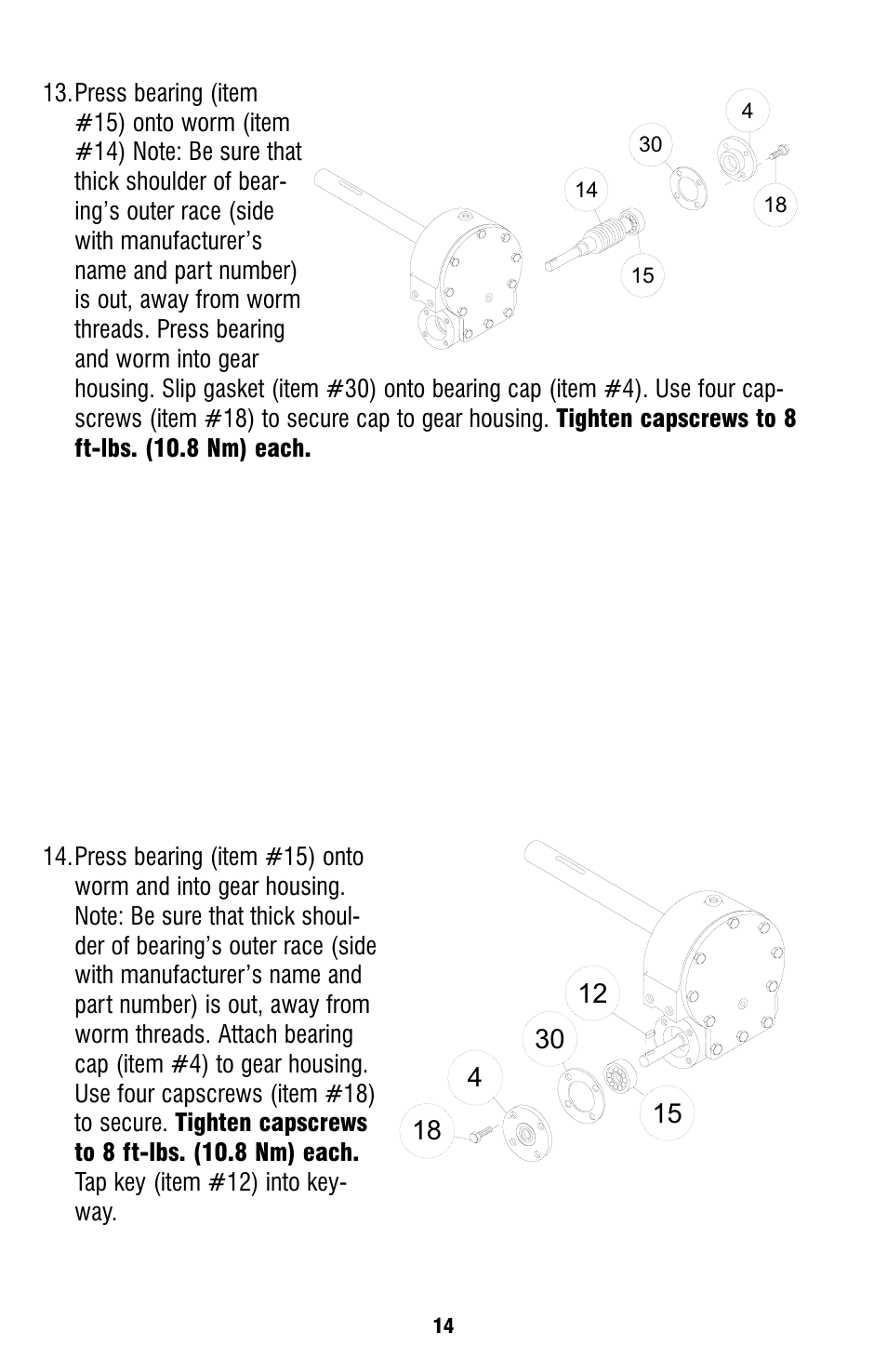 Ramsey Winch HD-234 User Manual | Page 14 / 24