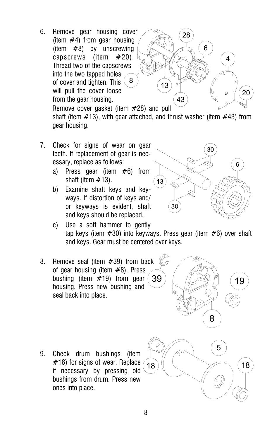 Ramsey Winch HD-234 LEVER STYLE User Manual | Page 11 / 20