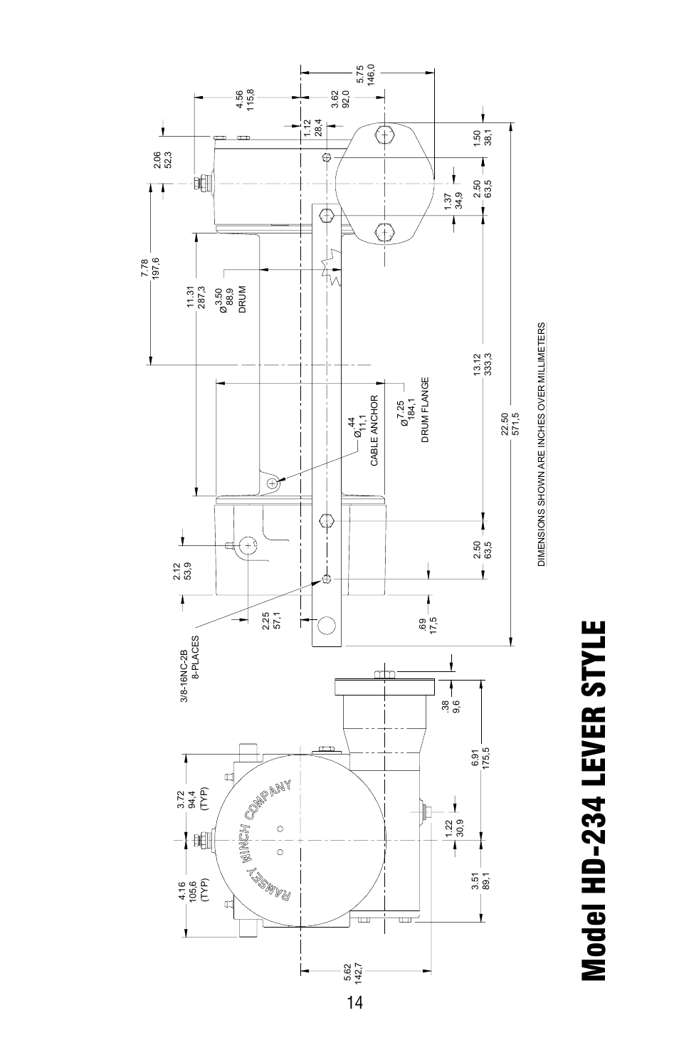 Model hd -2 34 lever style | Ramsey Winch HD-234 LEVER STYLE User Manual | Page 17 / 20