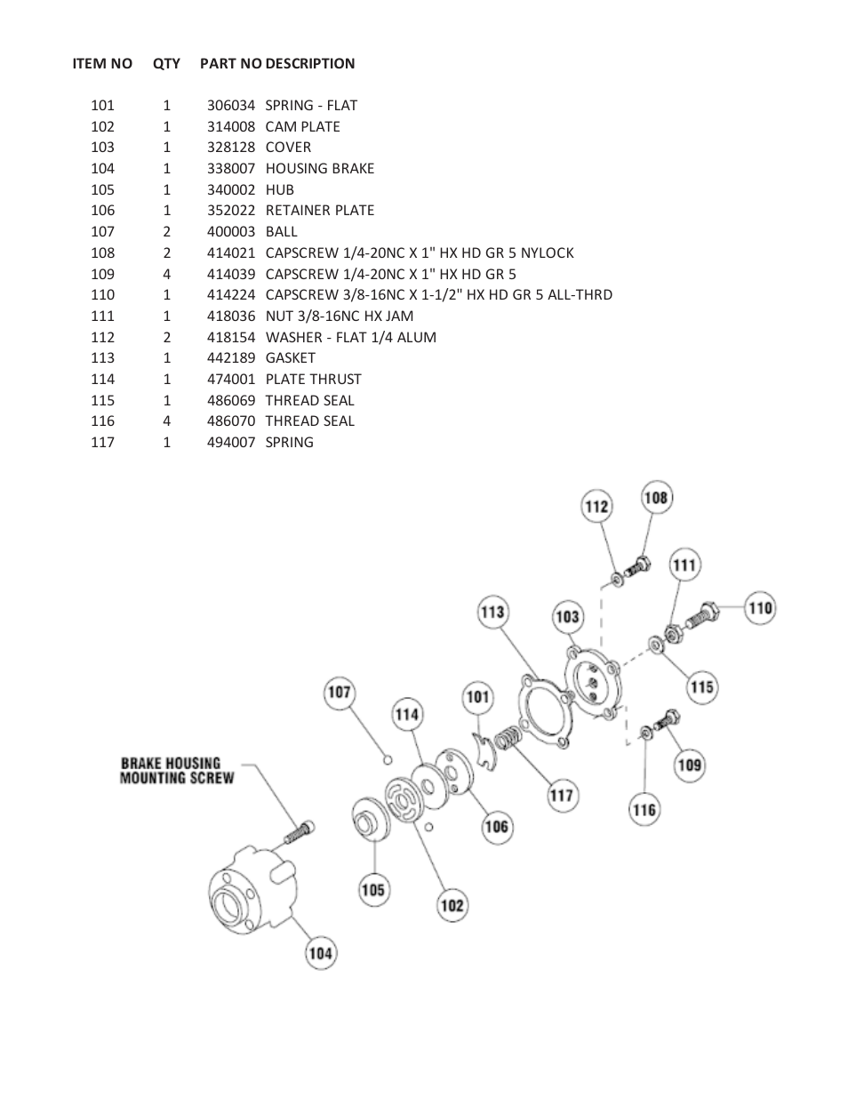 Ramsey Winch HDG-350 LEVER EQUIPPED User Manual | Page 17 / 20