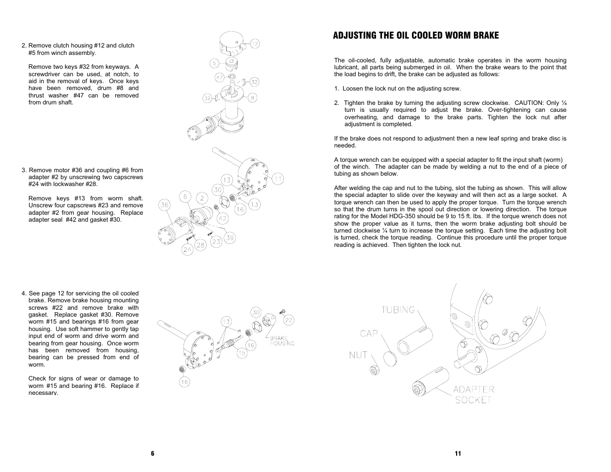 Ramsey Winch HDG-350 RAM LOK User Manual | Page 13 / 20