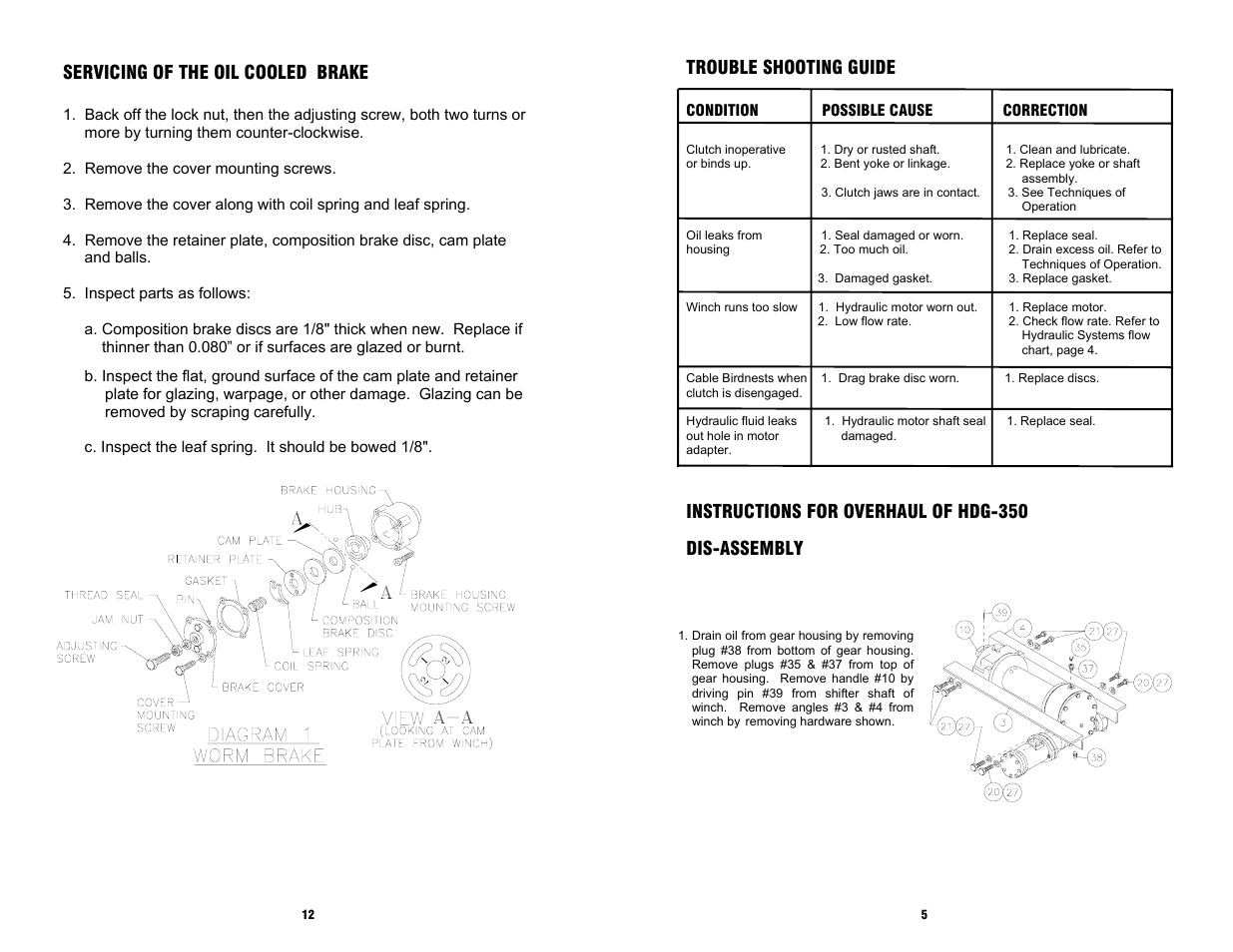 Ramsey Winch HDG-350 RAM LOK User Manual | Page 14 / 20