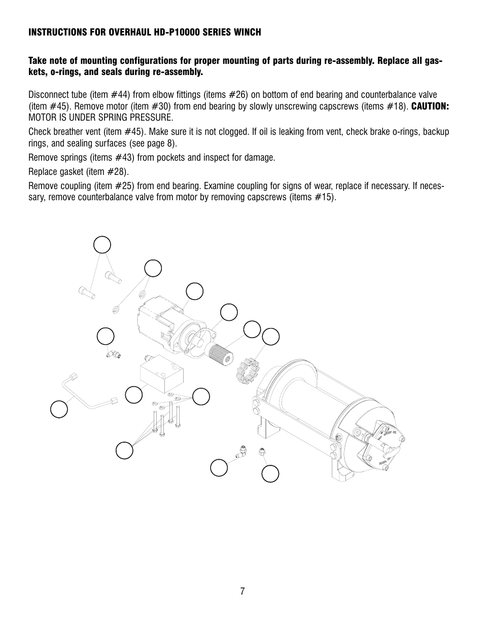 Ramsey Winch HD-P10000 User Manual | Page 9 / 24