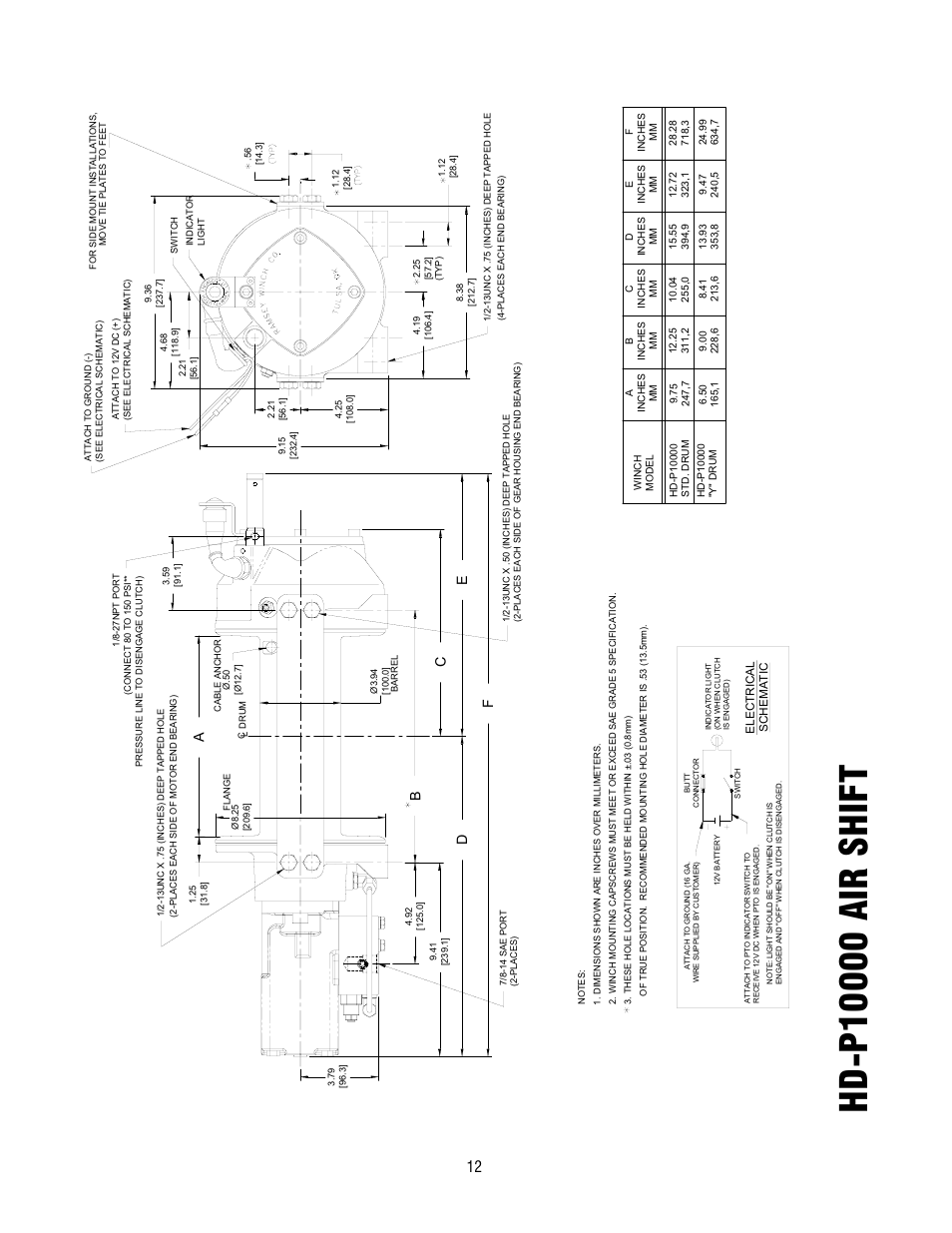 Ad e c | Ramsey Winch HD-P10000 User Manual | Page 12 / 64