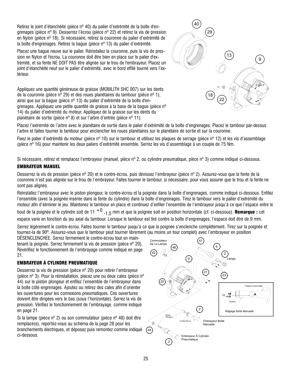 Ramsey Winch HD-P10000 User Manual | Page 25 / 64