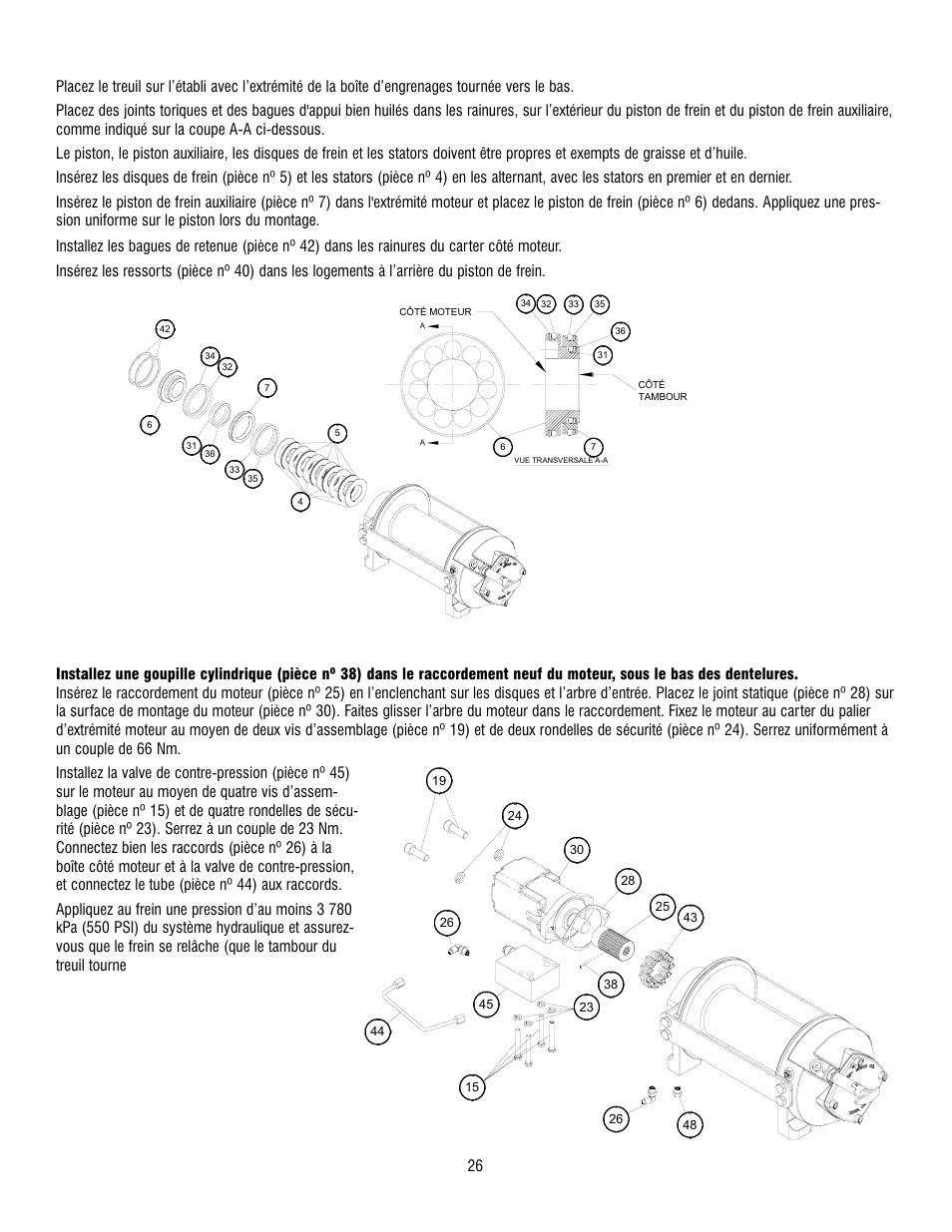 Ramsey Winch HD-P10000 User Manual | Page 26 / 64