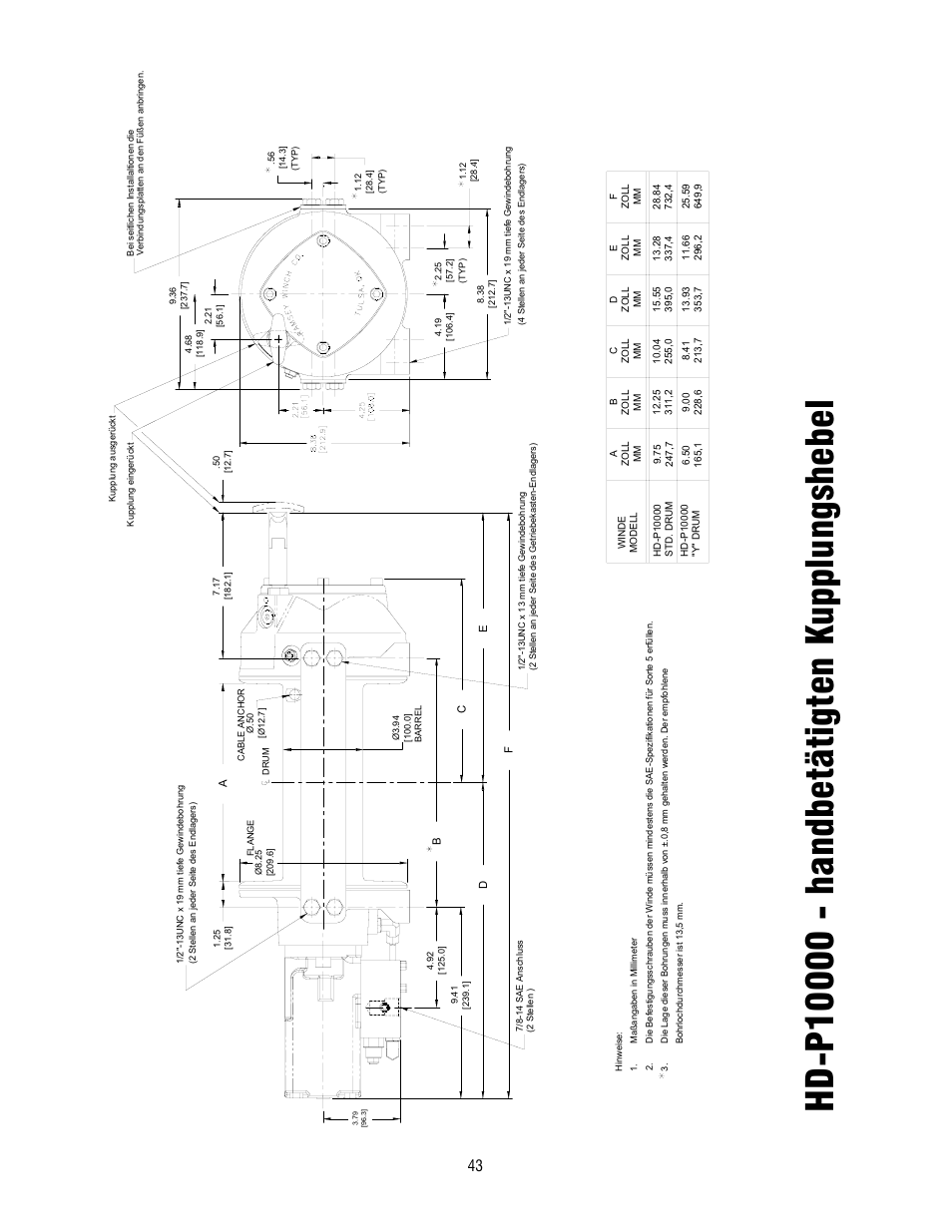 Ramsey Winch HD-P10000 User Manual | Page 43 / 64