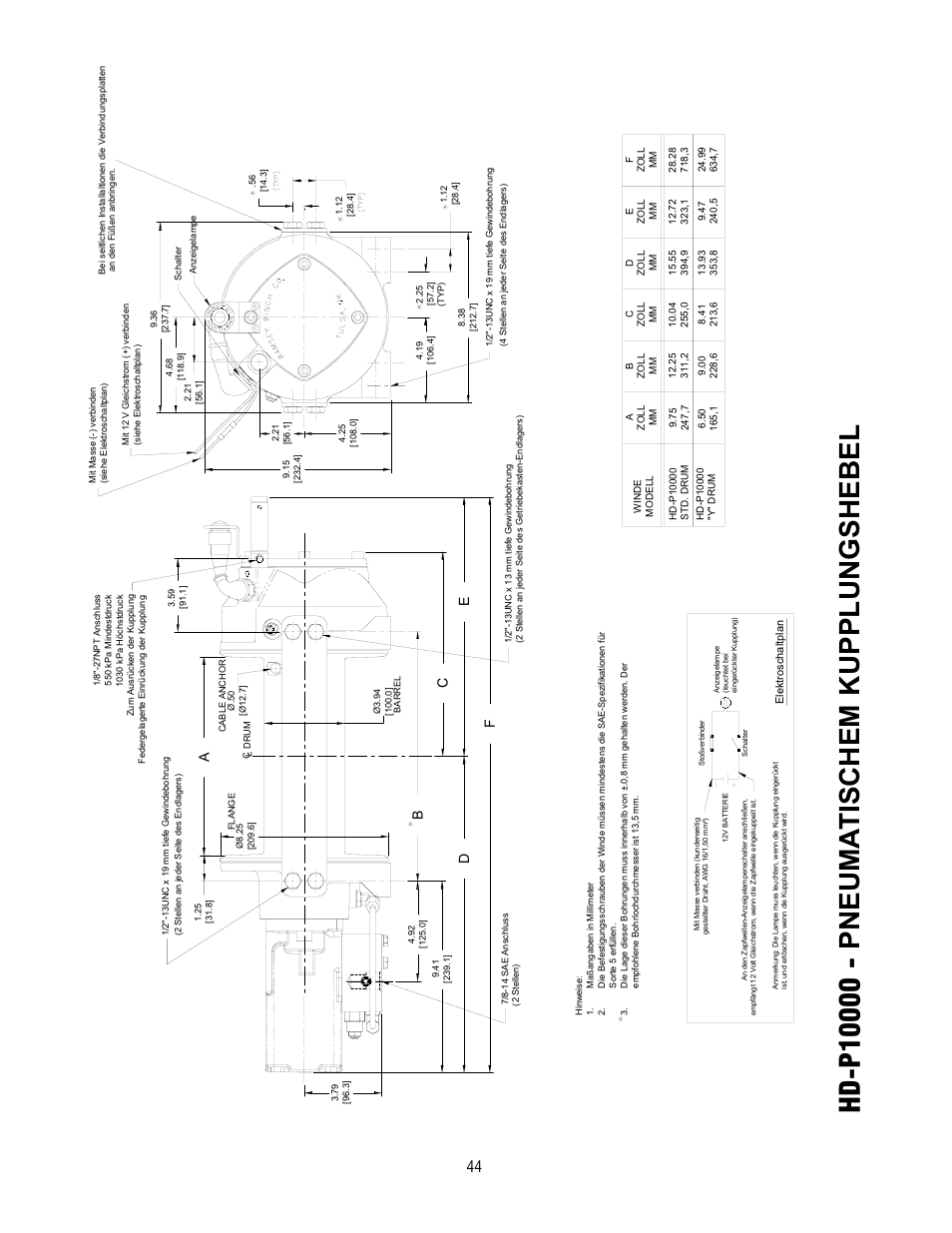 Ad e c | Ramsey Winch HD-P10000 User Manual | Page 44 / 64