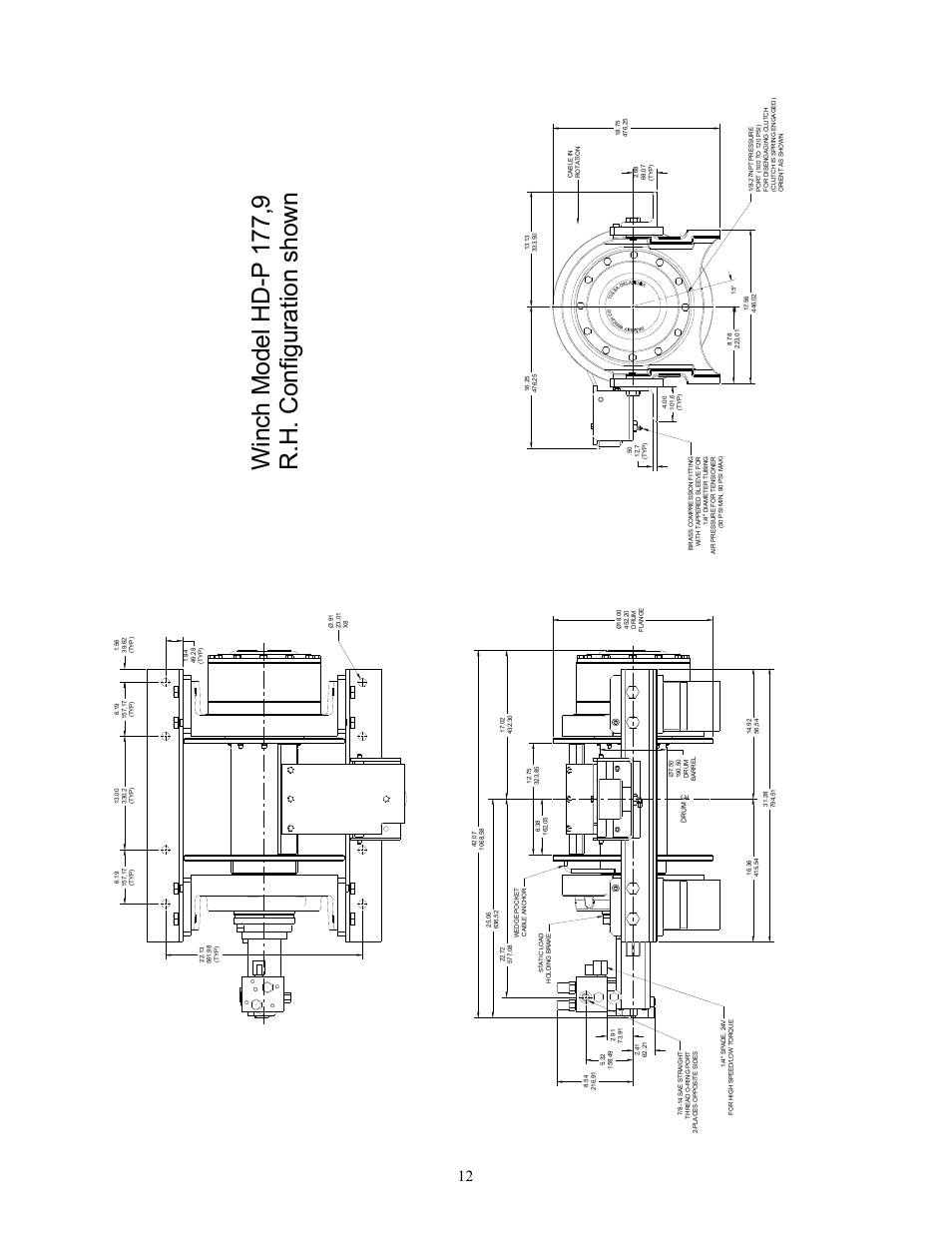 Ramsey Winch HD-P 177,9 User Manual | Page 15 / 73