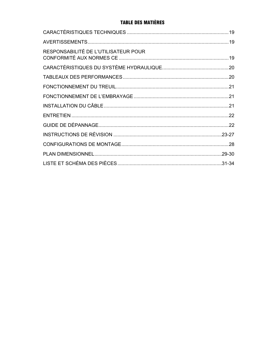 Ramsey Winch HD-P 177,9 User Manual | Page 21 / 73