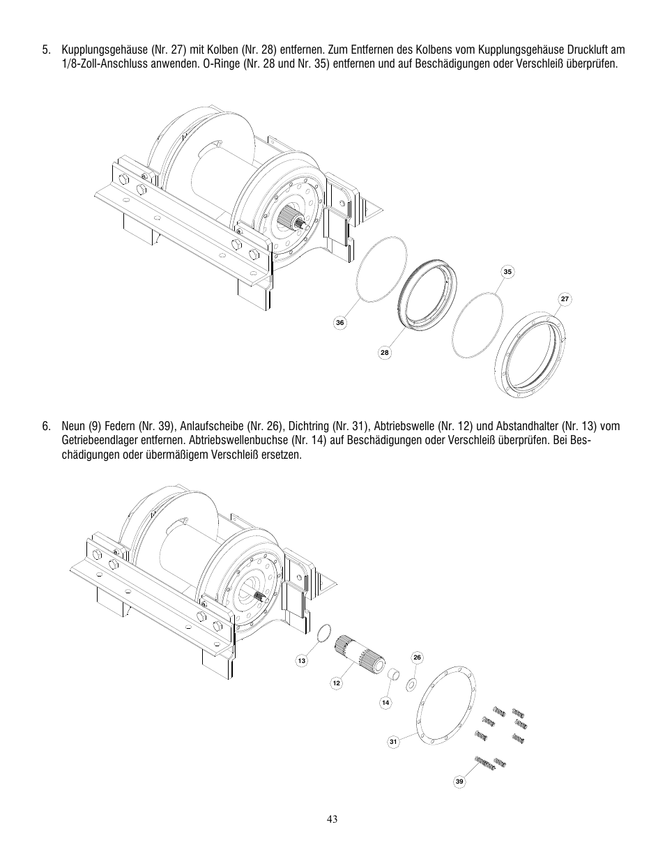 Ramsey Winch HD-P 177,9 User Manual | Page 46 / 73