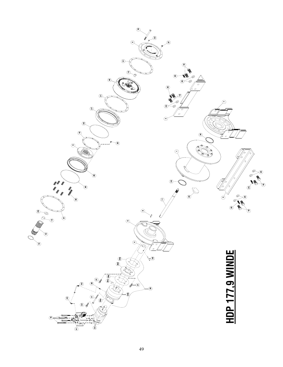 Hdp 177,9 winde | Ramsey Winch HD-P 177,9 User Manual | Page 52 / 73