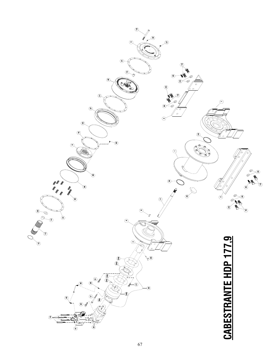 Cabestrante hdp 177,9 | Ramsey Winch HD-P 177,9 User Manual | Page 70 / 73