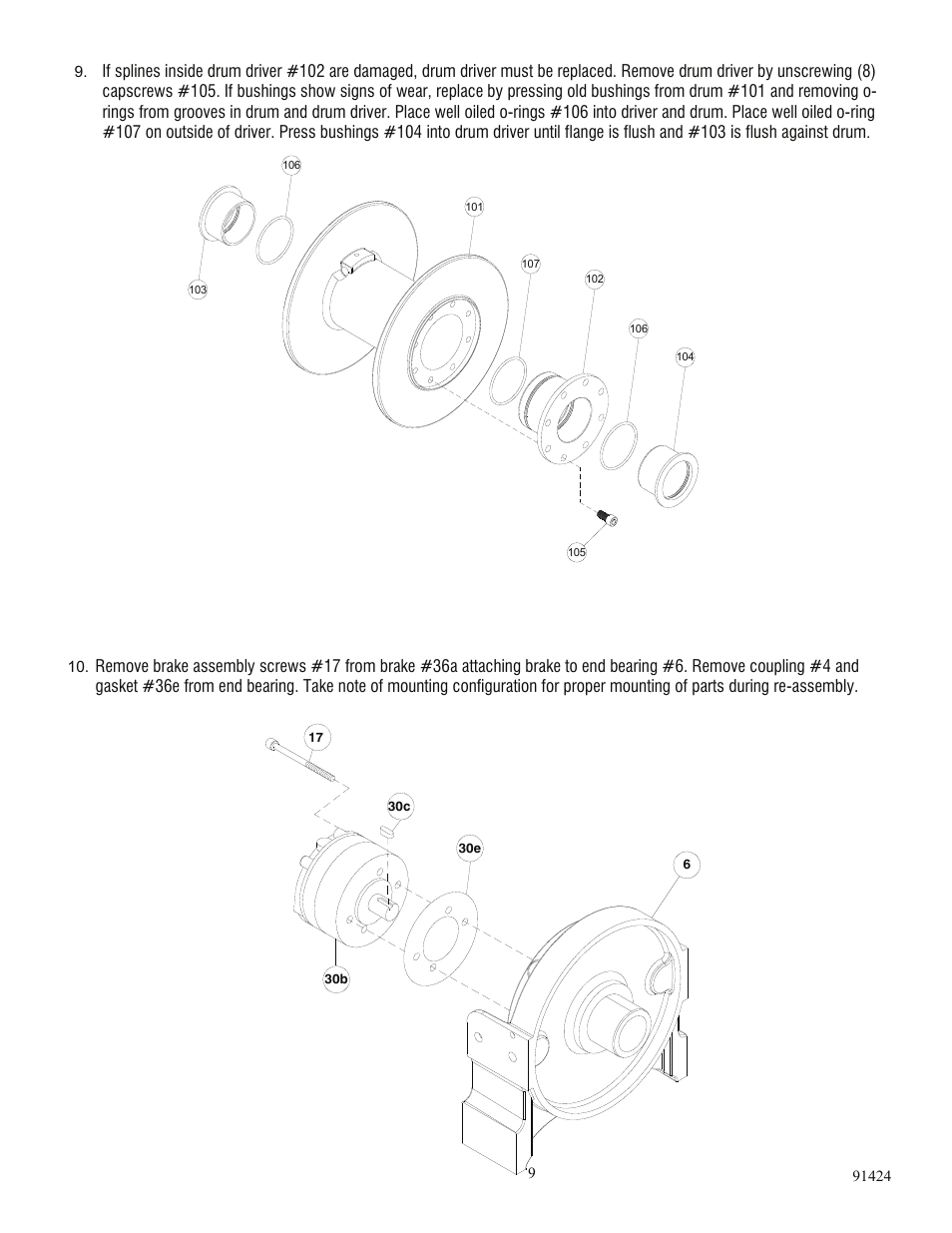 Ramsey Winch HD-P40000 W/TNR & 2 SPEED MOTOR User Manual | Page 11 / 19