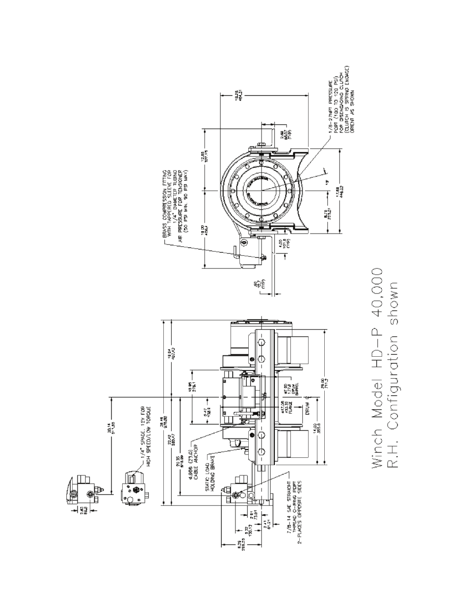 Ramsey Winch HD-P40000 W/TNR & 2 SPEED MOTOR User Manual | Page 14 / 19