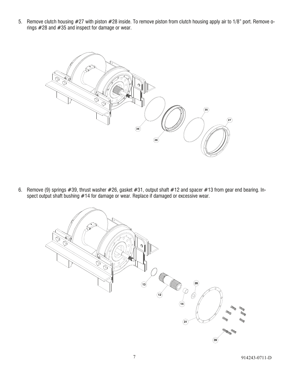 Ramsey Winch HD-P40000 W/TNR & 2 SPEED MOTOR User Manual | Page 9 / 19