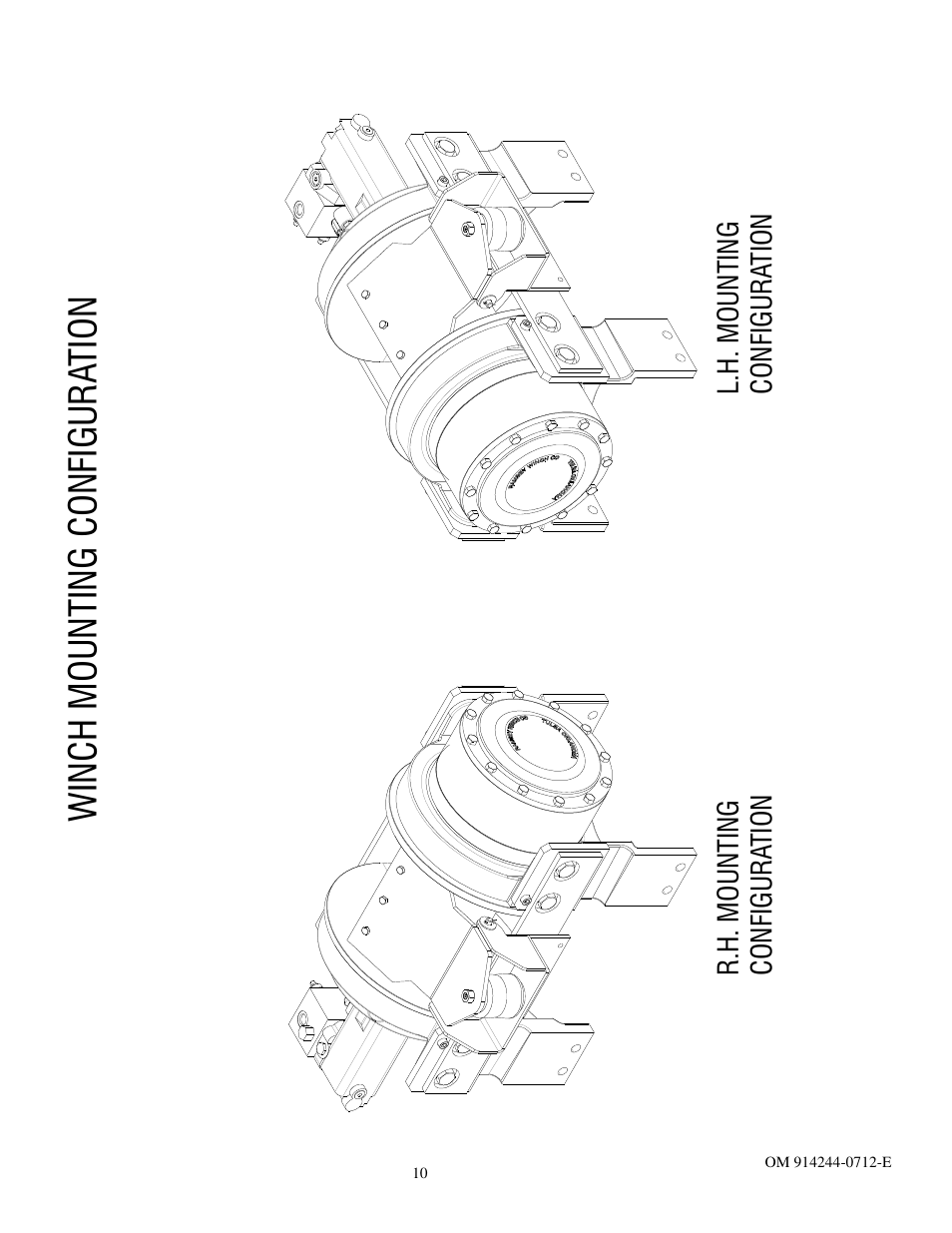 Ramsey Winch HD-P50000 W/TNR & 2 SPEED MOTOR User Manual | Page 12 / 19