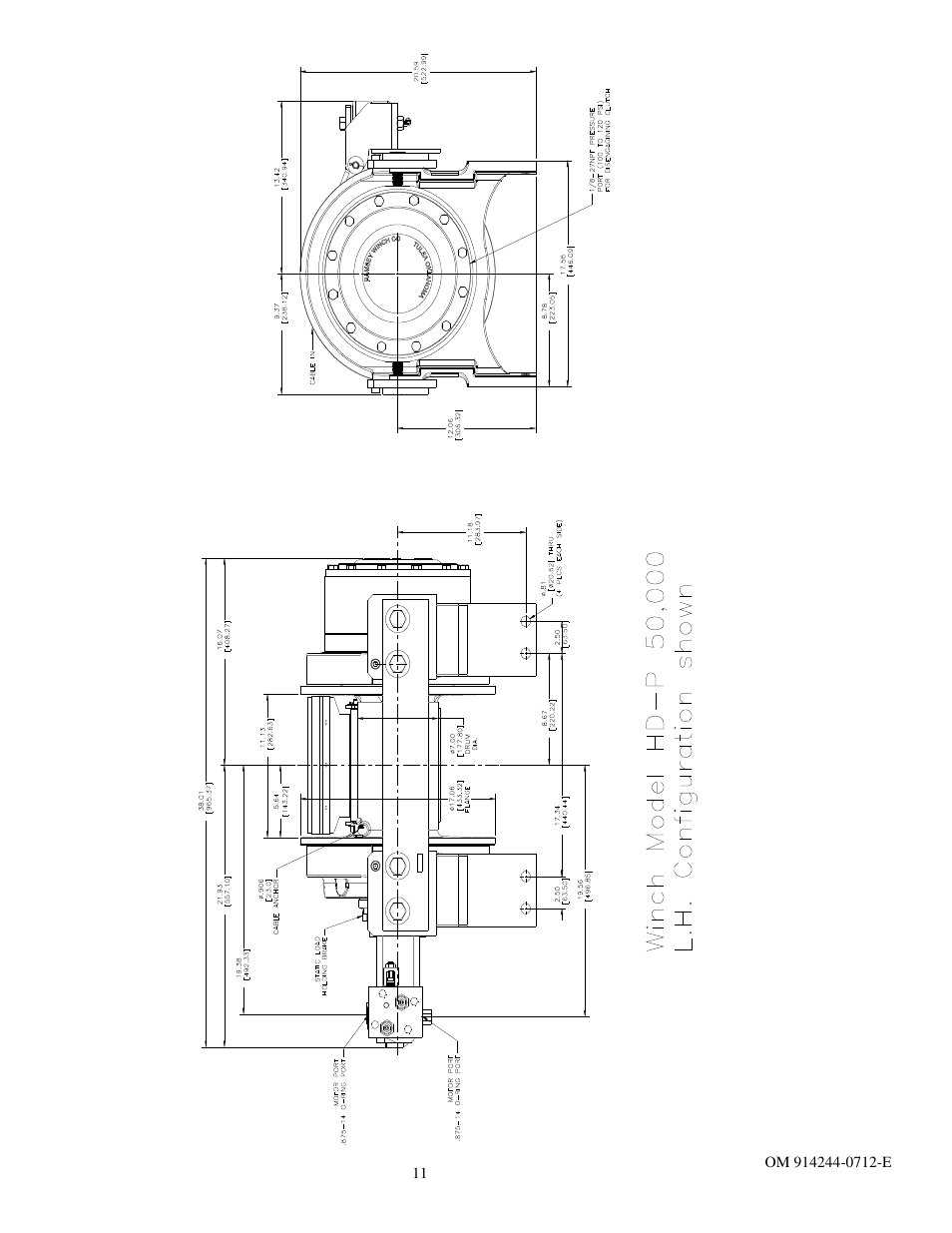 Ramsey Winch HD-P50000 W/TNR & 2 SPEED MOTOR User Manual | Page 13 / 19