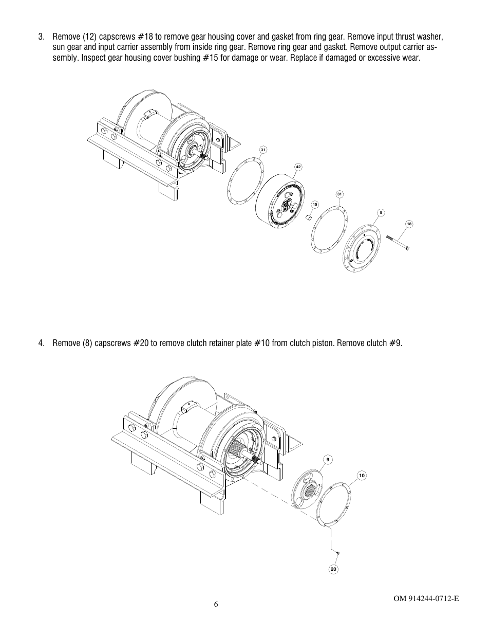 Ramsey Winch HD-P50000 W/TNR & 2 SPEED MOTOR User Manual | Page 8 / 19