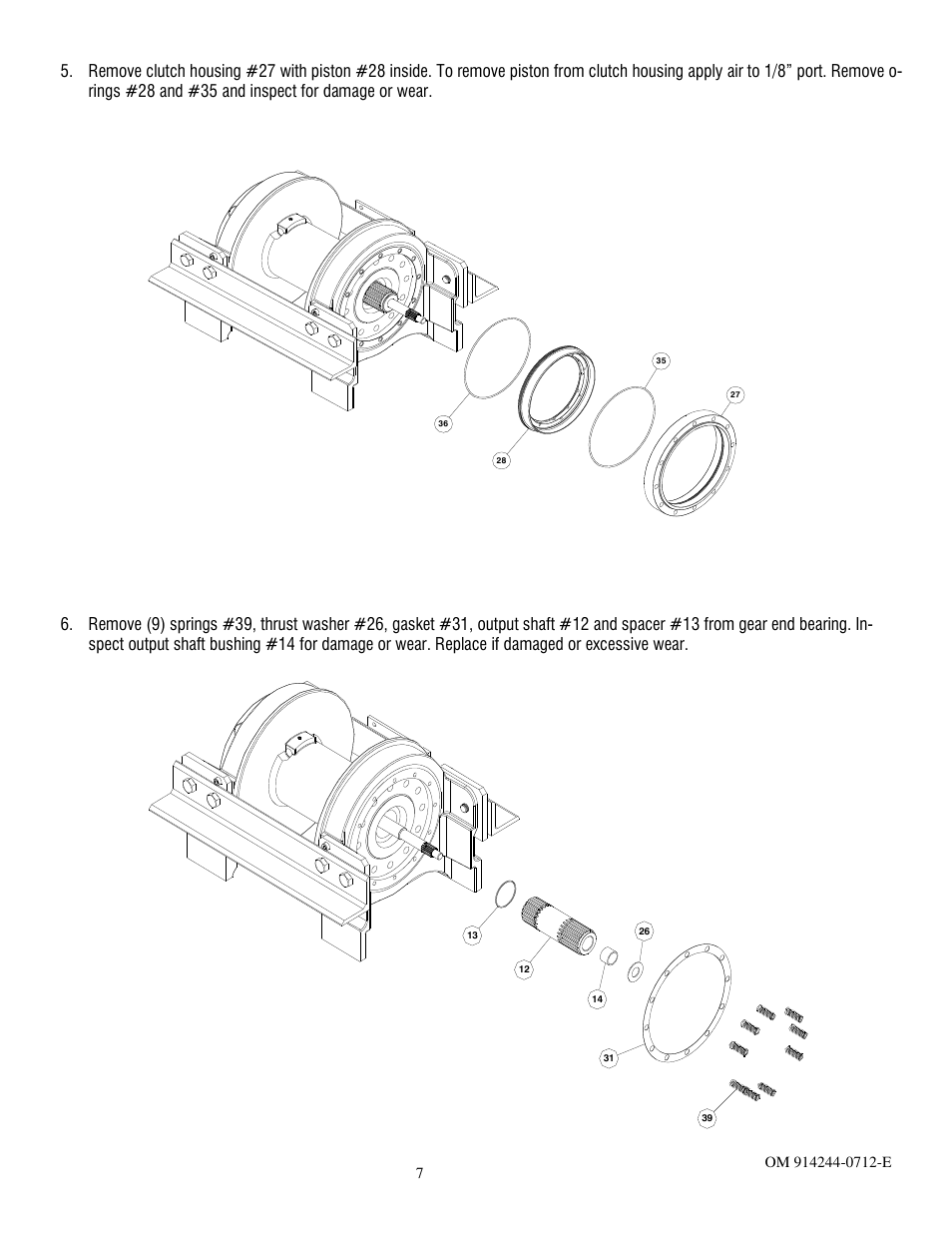 Ramsey Winch HD-P50000 W/TNR & 2 SPEED MOTOR User Manual | Page 9 / 19