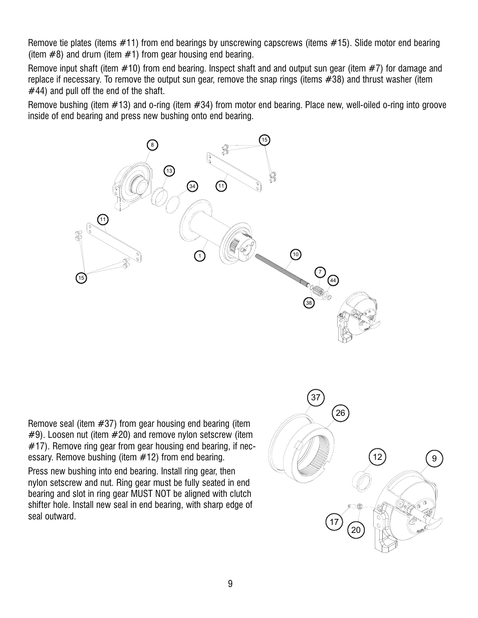 Ramsey Winch HD-P8000 914178-0209 User Manual | Page 11 / 24