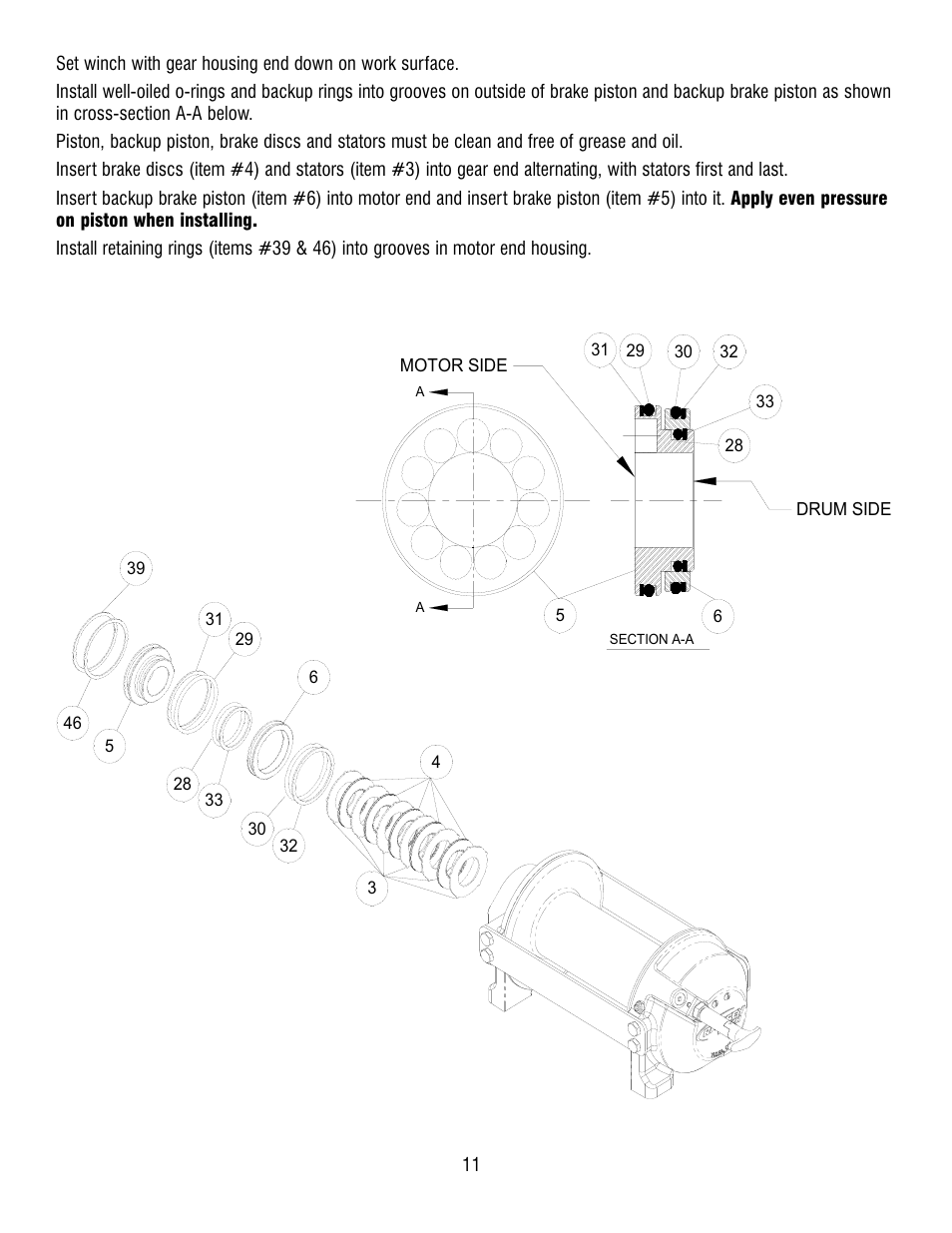 Ramsey Winch HD-P8000 914178-0209 User Manual | Page 13 / 24