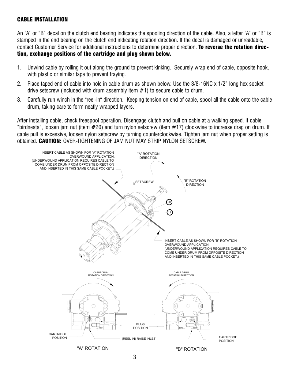 Ramsey Winch HD-P8000 914178-0209 User Manual | Page 5 / 24