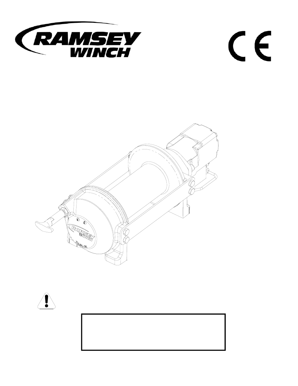 Ramsey Winch HD-P8000 User Manual | 64 pages