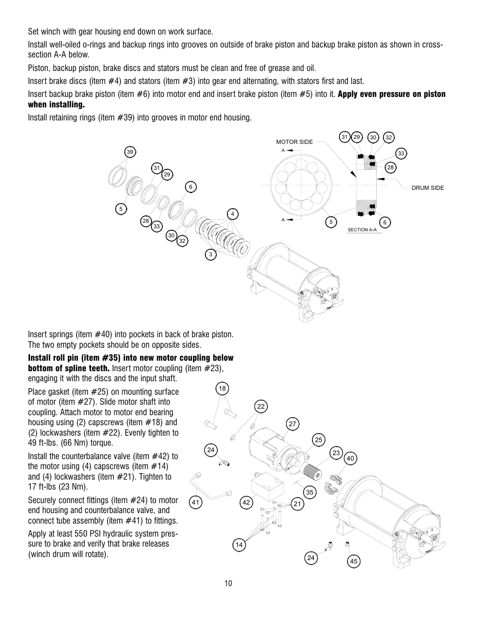 Ramsey Winch HD-P8000 User Manual | Page 10 / 64