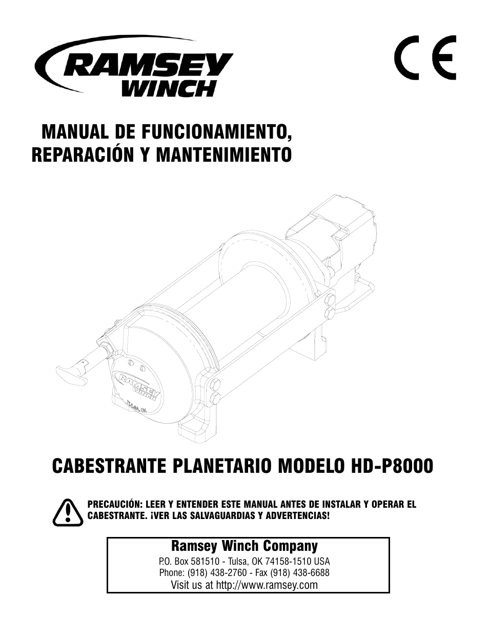 Ramsey Winch HD-P8000 User Manual | Page 49 / 64