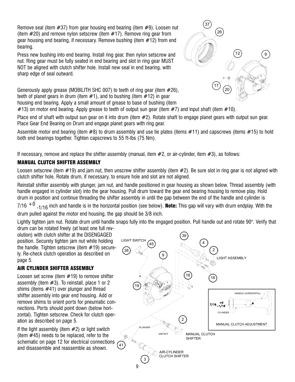 Ramsey Winch HD-P8000 User Manual | Page 9 / 64