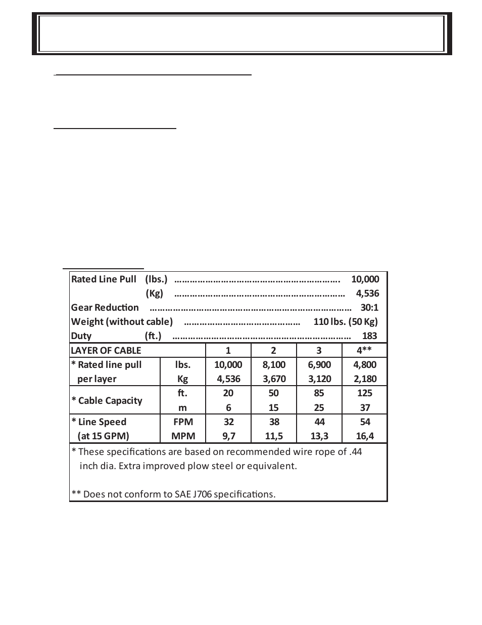 Ramsey Winch HSW-10000 RAM-LOK LOW MOUNT User Manual | Page 3 / 20