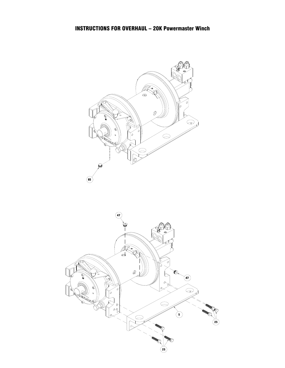 Ramsey Winch Powermaster Series 20K Bumper and Winch User Manual | Page 10 / 20