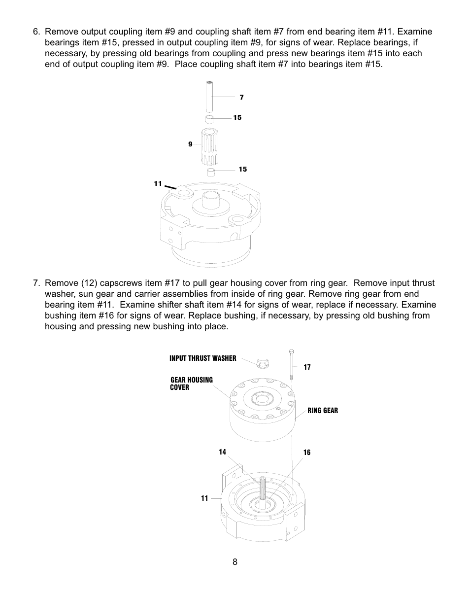 Ramsey Winch RPH 111,2 Planetary Industrial User Manual | Page 11 / 81