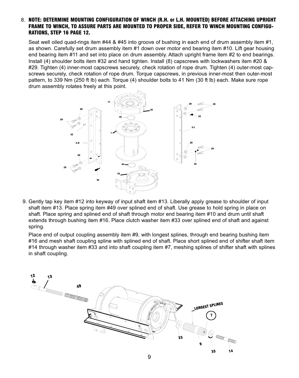 Ramsey Winch RPH 111,2 Planetary Industrial User Manual | Page 12 / 81